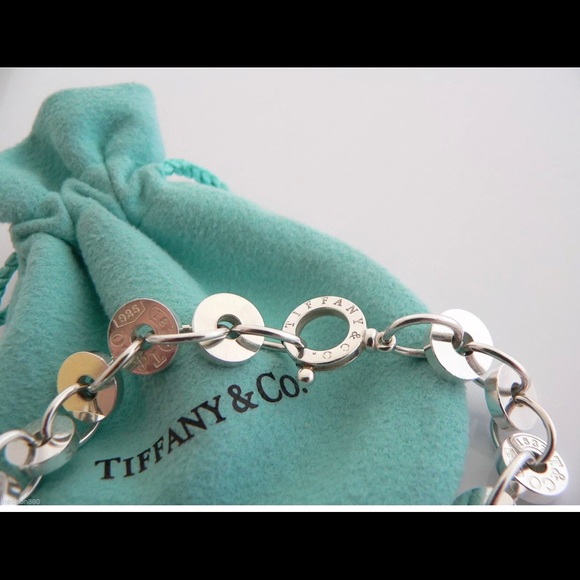 Authentic Tiffany & Co circles 1837 Bracelet - Picture 4 of 5